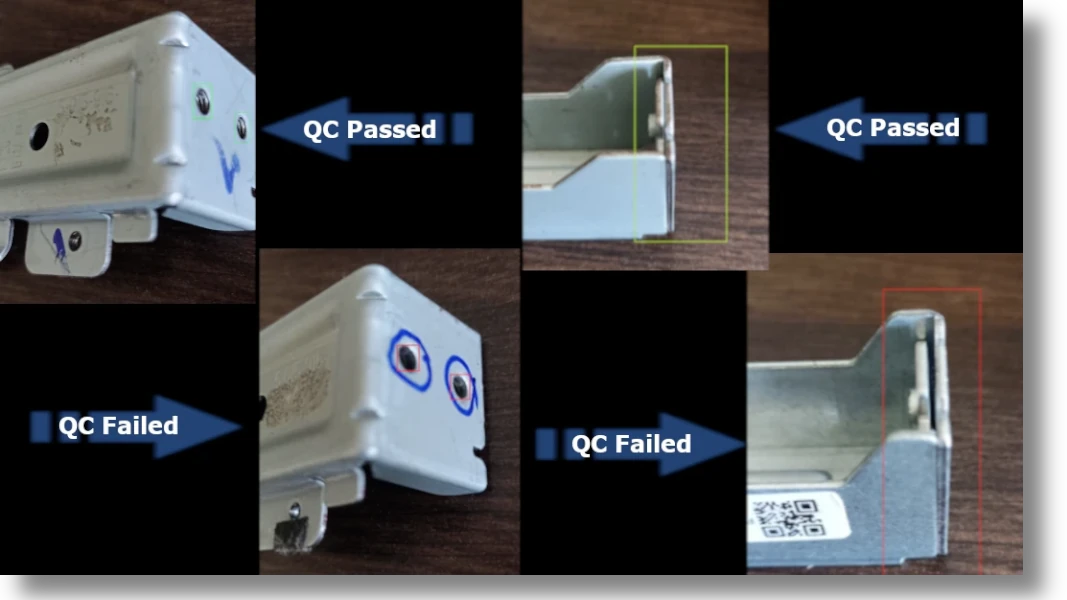 Vision Inspection of Metal Components